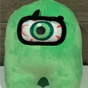 Among Us Lime Crewmate Cyclops Plush